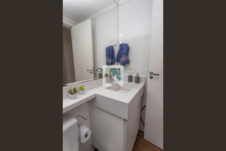 Banheiro do Quarto 1 de apartamento à venda com 2 quartos, 59m² em Conceição, Diadema