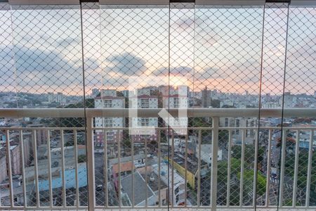 Varanda da Sala de apartamento à venda com 2 quartos, 59m² em Conceição, Diadema