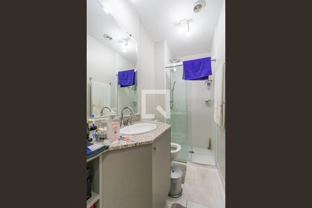 Banheiro da Suíte de apartamento à venda com 3 quartos, 83m² em Centro Comercial Jubran, Barueri