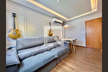 Sala de apartamento para alugar com 2 quartos, 60m² em Paquetá, Belo Horizonte