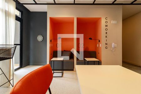 Coworking de apartamento para alugar com 1 quarto, 27m² em Campo Belo, São Paulo