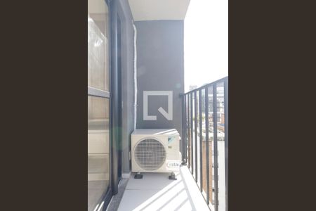 Sala - Varanda de apartamento para alugar com 1 quarto, 27m² em Campo Belo, São Paulo