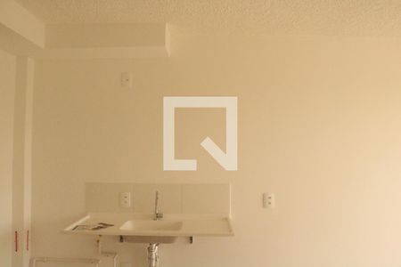 Sala e Cozinha Integrada de apartamento para alugar com 1 quarto, 27m² em Parque Industrial Tomas Edson, São Paulo