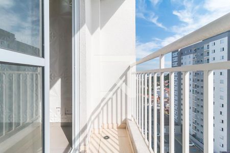 Sacada da Sala de apartamento para alugar com 2 quartos, 52m² em Biritiba, Poá