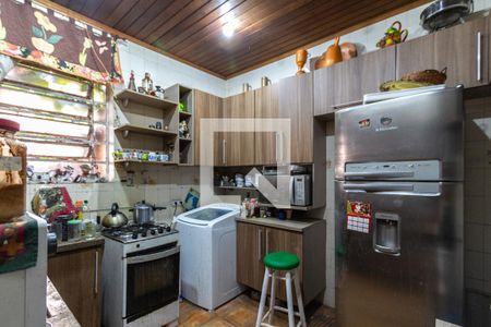 Cozinha de casa à venda com 4 quartos, 217m² em Petrópolis, Porto Alegre
