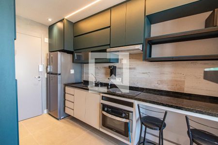 Cozinha de kitnet/studio à venda com 1 quarto, 22m² em Ipiranga, São Paulo