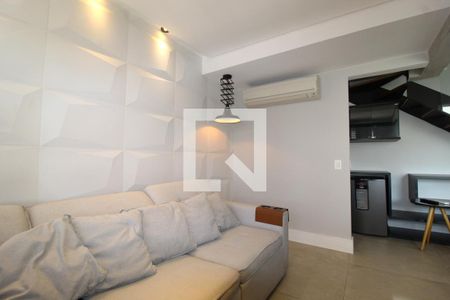 Sala/Cozinha de apartamento à venda com 1 quarto, 70m² em Vila Olímpia, São Paulo