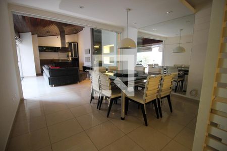 Sala de Jantar de casa de condomínio para alugar com 3 quartos, 323m² em Granja Olga Ii, Sorocaba