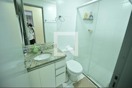 Banheiro do Quarto 1 de apartamento para alugar com 2 quartos, 63m² em Jardim Atlantico, Goiânia