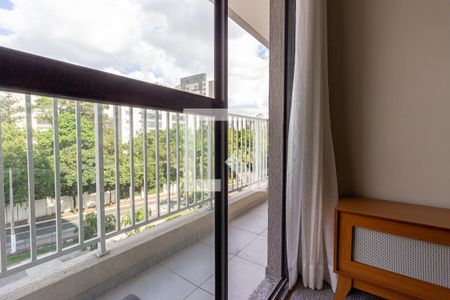 Sala de apartamento para alugar com 1 quarto, 32m² em Santo Amaro, São Paulo