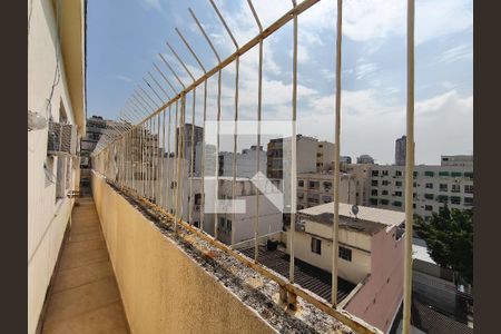 Varanda da Sala de apartamento à venda com 4 quartos, 160m² em Vila Isabel, Rio de Janeiro
