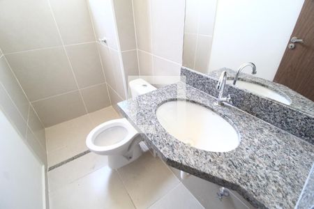 Banheiro Social de apartamento para alugar com 2 quartos, 50m² em Morumbi, Uberlândia