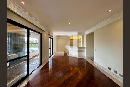 Sala de apartamento para alugar com 3 quartos, 216m² em Cidade Monções, São Paulo