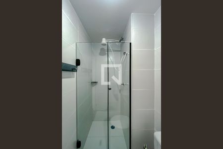 Banheiro da Suíte de apartamento para alugar com 1 quarto, 28m² em Brás, São Paulo