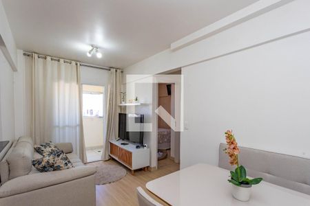 Sala  de apartamento à venda com 2 quartos, 48m² em Centro, Diadema
