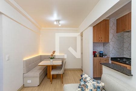 Sala  de apartamento à venda com 2 quartos, 48m² em Centro, Diadema