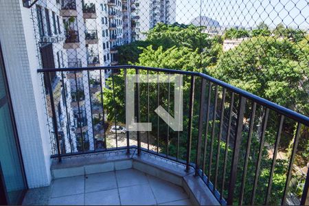 Varanda da Sala de apartamento para alugar com 3 quartos, 85m² em Pechincha, Rio de Janeiro