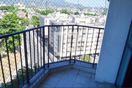 Varanda da Sala de apartamento para alugar com 3 quartos, 85m² em Pechincha, Rio de Janeiro
