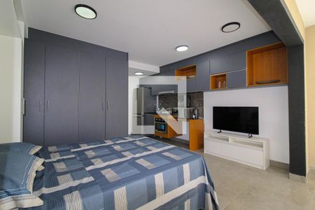 Studio de kitnet/studio para alugar com 1 quarto, 28m² em Indianópolis, São Paulo