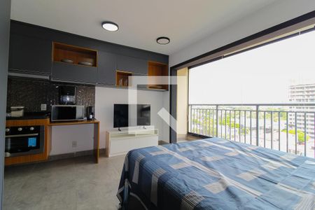 Studio de kitnet/studio para alugar com 1 quarto, 28m² em Indianópolis, São Paulo