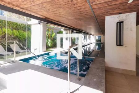 Área comum - Piscina de kitnet/studio para alugar com 1 quarto, 28m² em Indianópolis, São Paulo