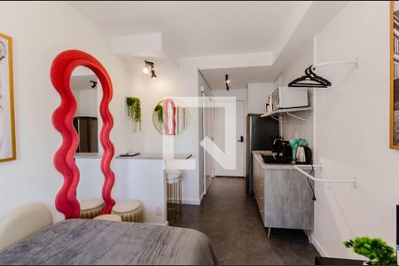 Sala/Quarto de kitnet/studio à venda com 1 quarto, 20m² em Liberdade, São Paulo