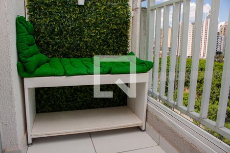 Varanda da Sala de apartamento para alugar com 2 quartos, 44m² em Barra Funda, São Paulo
