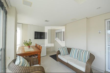 Varanda gourmet de apartamento à venda com 4 quartos, 240m² em Nova Petrópolis, São Bernardo do Campo