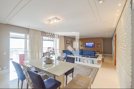 Sala de apartamento à venda com 4 quartos, 240m² em Nova Petrópolis, São Bernardo do Campo