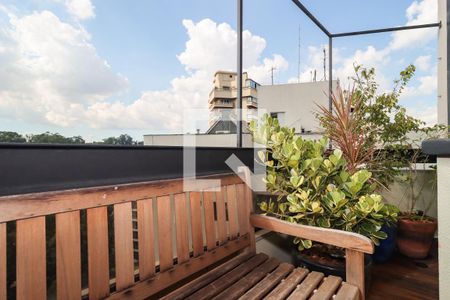 Varanda da Sala de apartamento à venda com 3 quartos, 240m² em Real Parque, São Paulo