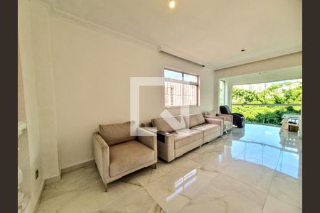 Sala de apartamento à venda com 4 quartos, 142m² em Carmo, Belo Horizonte