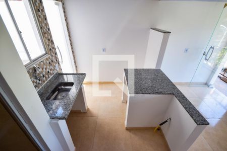 Cozinha de kitnet/studio para alugar com 1 quarto, 25m² em Méier, Rio de Janeiro