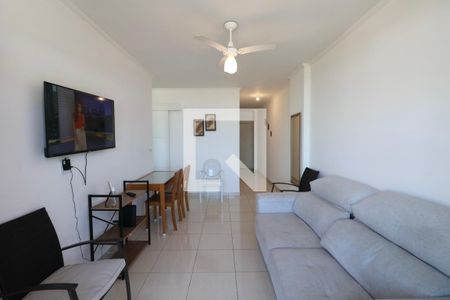 Sala de apartamento para alugar com 2 quartos, 70m² em Loteamento Joao Batista Juliao, Guarujá