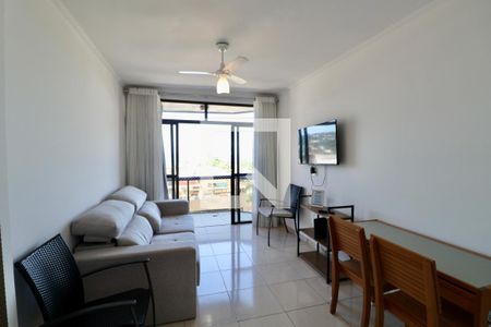 Sala de apartamento para alugar com 2 quartos, 70m² em Loteamento Joao Batista Juliao, Guarujá