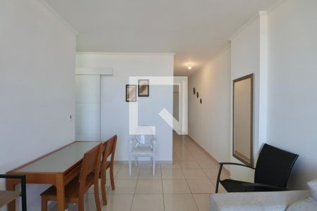 Sala de apartamento para alugar com 2 quartos, 70m² em Loteamento Joao Batista Juliao, Guarujá