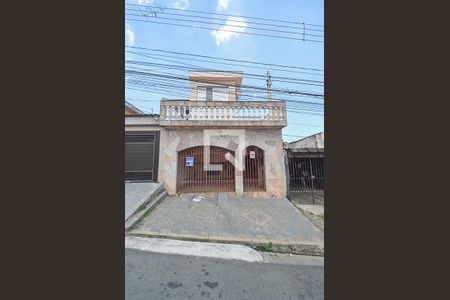 Fachada de casa à venda com 3 quartos, 130m² em Vila Alves Dias, São Bernardo do Campo