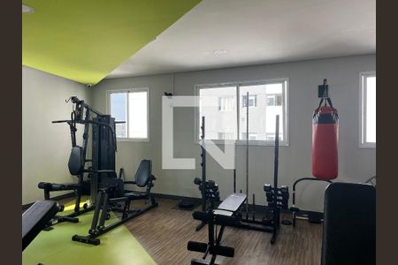 Área comum - Academia de apartamento à venda com 1 quarto, 34m² em Barra Funda, São Paulo