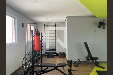 Área comum - Academia de apartamento à venda com 1 quarto, 34m² em Barra Funda, São Paulo