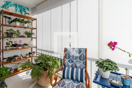 Varanda de apartamento à venda com 3 quartos, 115m² em Campo Belo, São Paulo