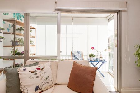 Sala de apartamento à venda com 3 quartos, 115m² em Campo Belo, São Paulo