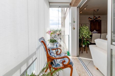 Varanda de apartamento à venda com 3 quartos, 115m² em Campo Belo, São Paulo