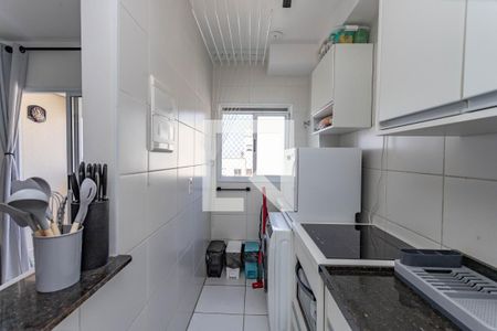 Cozinha  de apartamento à venda com 2 quartos, 48m² em Centro, Diadema