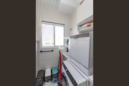 Área de serviço  de apartamento à venda com 2 quartos, 48m² em Centro, Diadema