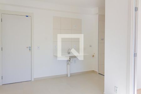 Sala/Cozinha de apartamento à venda com 2 quartos, 34m² em Várzea da Barra Funda, São Paulo