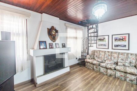 Sala de TV de casa de condomínio para alugar com 4 quartos, 480m² em Residencial Seis (alphaville), Santana de Parnaíba