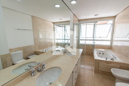 Banheiro da suíte 4 de apartamento para alugar com 4 quartos, 342m² em Jardim Vila Mariana, São Paulo