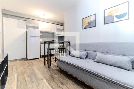 Sala de apartamento para alugar com 1 quarto, 26m² em Vila Buarque, São Paulo
