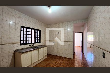 Cozinha de casa para alugar com 1 quarto, 40m² em Jardim Cacula, Jundiaí