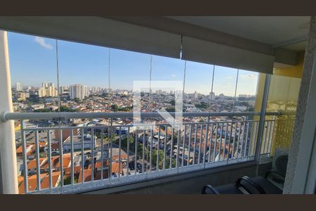 Varanda  de kitnet/studio para alugar com 1 quarto, 38m² em Centro, Guarulhos