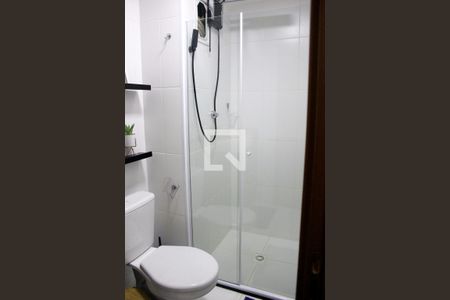 Banheiro de kitnet/studio para alugar com 1 quarto, 38m² em Centro, Guarulhos